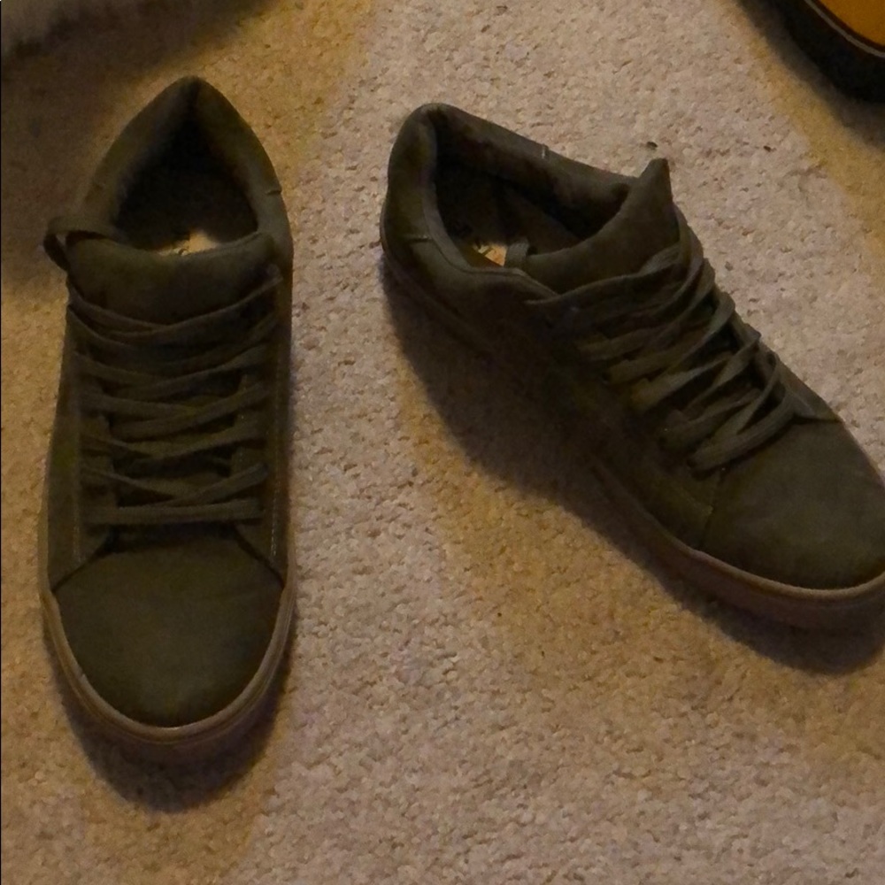 Olive sneaker size 8.5